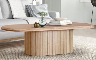 Adsila Coffee Table 140X65X40CM-Natural Ash