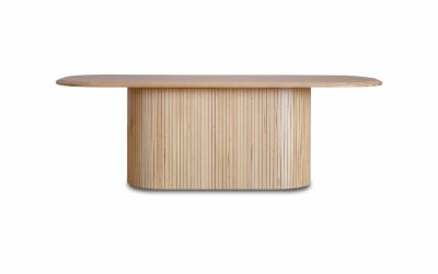 Adsila Dining Table 220X110X78CM-Natural Ash