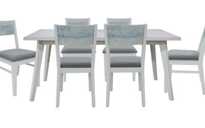 Bahama Dining 7PC 180CM Table WITH 6 Chairs-Kit