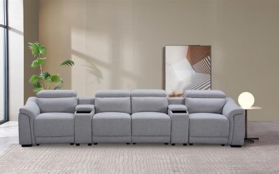 Robbie Fabric Home Theatre-Grey